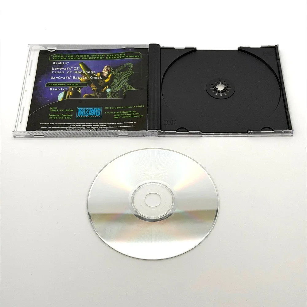 StarCraft Mac Big Box 1998 Power‎ Macintosh Complete Blizzard Entertainment